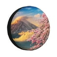 thumbnail image 1 of Bingfone Cherry Blossoms Spare Tire Cover Weatherproof Universal Wheel Protectors For Rv Camper Travel Trailer Suv Truck 17 Inch, 1 of 9