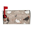 thumbnail image 1 of Bingfone Chicken Magnetic Mailbox Cover Standard Size for Garden Yard Outdoor Decorations-25.5x21 in, 1 of 9
