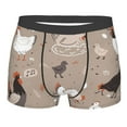 thumbnail image 1 of Bingfone Chicken Men'S Underwear - Casual Stretch Boxer Briefs-X-Large, 1 of 9