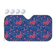 thumbnail image 1 of Bingfone Chicken and Rooster Car Windshield Sunshade,Sun Foldable Sun Shield Sun Visor for Car - Medium, 1 of 9