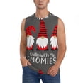 thumbnail image 1 of Bingfone Chillin with My Gonme Pattern Men's Tank Tops Workout Sleeveless Tee Shirts Running Beach Tanks for Men-X-Large, 1 of 8