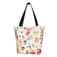 thumbnail image 1 of Bingfone Christmas And New Year Women Shoulder Tote Bags Casual Bag Ladies Shopping Handbag, 1 of 7