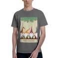thumbnail image 1 of Bingfone Christmas Card With Gnomes Men'S Loose Fit Short-Sleeve Pocket T-Shirt, 1 of 7