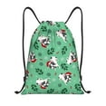 thumbnail image 1 of Bingfone Christmas French Bulldog Drawstrings Backpacks Bags For Men Women Gym Drawstrings Bag, 1 of 9