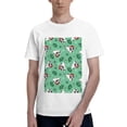 thumbnail image 1 of Bingfone Christmas French Bulldog Men'S Loose Fit Short-Sleeve Pocket T-Shirt, 1 of 7