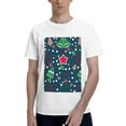 thumbnail image 1 of Bingfone Christmas Men'S Loose Fit Short-Sleeve Pocket T-Shirt, 1 of 7
