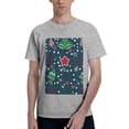 thumbnail image 1 of Bingfone Christmas Men'S Loose Fit Short-Sleeve Pocket T-Shirt, 1 of 7