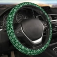 thumbnail image 1 of Bingfone Christmas Pattern At Buffalo Plaid Steering Wheel Cover - Universal 15 Inches Car Steering Wheel Covers Grip Auto Internal Accessories, 1 of 7