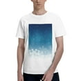 thumbnail image 1 of Bingfone Christmas Snowflakes Men'S Loose Fit Short-Sleeve Pocket T-Shirt, 1 of 7