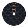 thumbnail image 1 of Bingfone Christmas Tree Skirt Mat Christmas Decoration Interior 30"-Black Fish Scales, 1 of 8