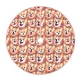 thumbnail image 1 of Bingfone Christmas Tree Skirt Mat Christmas Decoration Interior 30" -Corgi Head with Floal, 1 of 6