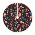 thumbnail image 1 of Bingfone Christmas Tree Skirt Mat Christmas Decoration Interior 30" -Cute Animals, 1 of 6