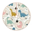 thumbnail image 1 of Bingfone Christmas Tree Skirt Mat Christmas Decoration Interior 30"-Cute Dinosaurs, 1 of 8