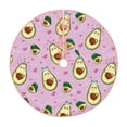 thumbnail image 1 of Bingfone Christmas Tree Skirt Mat Christmas Decoration Interior 30"-Different Avocados, 1 of 8