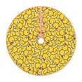 thumbnail image 1 of Bingfone Christmas Tree Skirt Mat Christmas Decoration Interior 30" -Duck1, 1 of 6