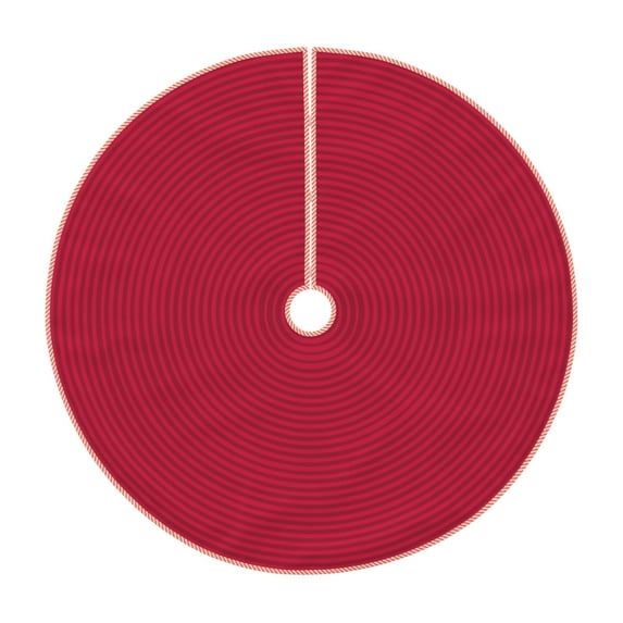 Bingfone Christmas Tree Skirt Mat Christmas Decoration Interior 30" -Geometric Vintage