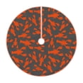 thumbnail image 1 of Bingfone Christmas Tree Skirt Mat Christmas Decoration Interior 36" -Crayfish, 1 of 6