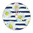 thumbnail image 1 of Bingfone Christmas Tree Skirt Mat Christmas Decoration Interior 36"-Daisy Striped Nautical, 1 of 8