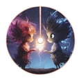 thumbnail image 1 of Bingfone Christmas Tree Skirt Mat Christmas Decoration Interior 36" -Dreamy Forest Elf, 1 of 1