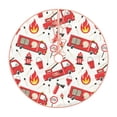 thumbnail image 1 of Bingfone Christmas Tree Skirt Mat Christmas Decoration Interior 36"-Fire Truck, 1 of 8