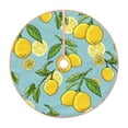 thumbnail image 1 of Bingfone Christmas Tree Skirt Mat Christmas Decoration Interior 36"-Lemon, 1 of 8