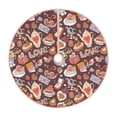 thumbnail image 1 of Bingfone Christmas Tree Skirt Mat Christmas Decoration Interior 36" -Love Heart, 1 of 6