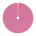 thumbnail image 1 of Bingfone Christmas Tree Skirt Mat Christmas Decoration Interior 36"-Pink Gingham, 1 of 8