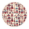 thumbnail image 1 of Bingfone Christmas Tree Skirt Mat Christmas Decoration Interior 36"-Rocket Pattern, 1 of 8