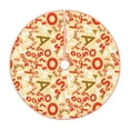 thumbnail image 1 of Bingfone Christmas Tree Skirt Mat Christmas Decoration Interior 36" -Scandinavian Alphabet2, 1 of 6