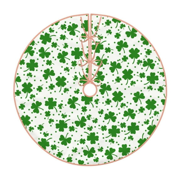 Bingfone Christmas Tree Skirt Mat Christmas Decoration Interior 36"-St Patrick'S Day4