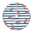 thumbnail image 1 of Bingfone Christmas Tree Skirt Mat Christmas Decoration Interior 48"-Clown Fish, 1 of 8