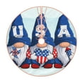 thumbnail image 1 of Bingfone Christmas Tree Skirt Mat Christmas Decoration Interior 48"-Cute Gnomes In Usa, 1 of 8