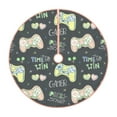 thumbnail image 1 of Bingfone Christmas Tree Skirt Mat Christmas Decoration Interior 48"-Gamers, 1 of 8