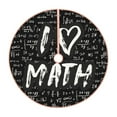 thumbnail image 1 of Bingfone Christmas Tree Skirt Mat Christmas Decoration Interior 48"-I Love Math, 1 of 8