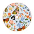 thumbnail image 1 of Bingfone Christmas Tree Skirt Mat Christmas Decoration Interior 48"-Insects And Flowers, 1 of 8
