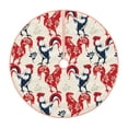 thumbnail image 1 of Bingfone Christmas Tree Skirt Mat Christmas Decoration Interior 48"-Roosters, 1 of 8