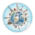 thumbnail image 1 of Bingfone Christmas Tree Skirt Mat Christmas Decoration Interior 48"-World Travel, 1 of 8