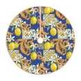 thumbnail image 1 of Bingfone Christmas Tree Skirt Mat Christmas Decoration Interior -Sicilian Style, 1 of 8