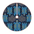 thumbnail image 1 of Bingfone Christmas Tree Skirt Mat Christmas Decoration Interior -Turtle, 1 of 8