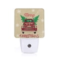thumbnail image 1 of Bingfone Christmas Vintage Red Truck Print Night Lights Plug into Wall,Dusk to Dawn,Bright Nightlight Auto-On/Off, for Adults Kids Room Bedroom Bathroom Hallway Kitchen, 1 of 7