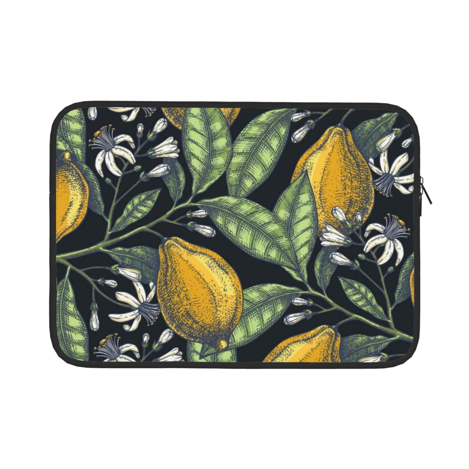 Bingfone Citrus Fruits Elegant Lemons Laptop Sleeve Case 13 Inch, 360