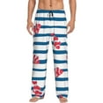 thumbnail image 1 of Bingfone Clown Fish Mens All Over Print Sleep Pajama Pants-Small, 1 of 9