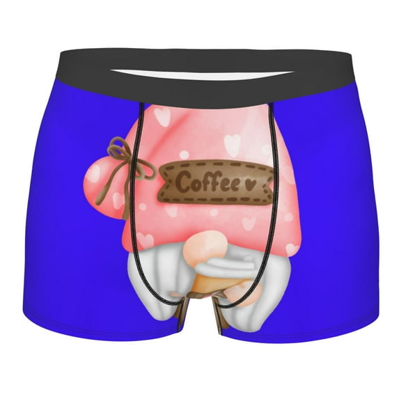 Bingfone Coffee Gnome (1) Men'S Underwear - Casual Stretch Boxer Briefs-Xx-Large