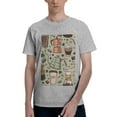 thumbnail image 1 of Bingfone Coffee Makers Macaroons Chocolate Men'S Loose Fit Short-Sleeve Pocket T-Shirt, 1 of 7