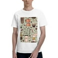 thumbnail image 1 of Bingfone Coffee Makers Macaroons Chocolate Men'S Loose Fit Short-Sleeve Pocket T-Shirt, 1 of 7