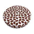 thumbnail image 1 of Bingfone Coffee Rugby Padded Round Bar Stool Cover Cushion with Elastic Fabric Round Chair Seat - Coffee Rugby, 1 of 7