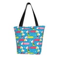 thumbnail image 1 of Bingfone Color Dachshund Dog Women Shoulder Tote Bags Casual Bag Ladies Shopping Handbag, 1 of 6