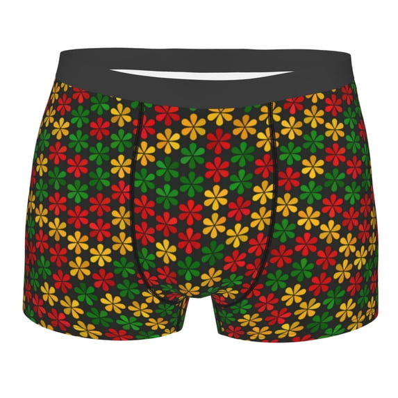 Bingfone Color Music1 Men's Underwear - Casual Stretch Boxer Briefs-Large
