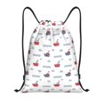 thumbnail image 1 of Bingfone Colored Sail Boats Drawstrings Backpacks Bags for Men Women Gym Drawstrings Bag-Small, 1 of 1