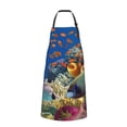 thumbnail image 1 of Bingfone Colorful Coral Reef Apron Gifts For Men, Women Professional Grade Chef Apron For Kitchen,Bbq & Grill, 1 of 8